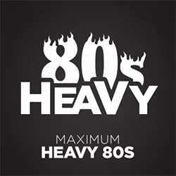 Радио Maximum Heavy 80s прямой эфир Логотип радиостанции Maximum Heavy 80s