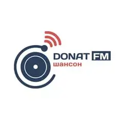 Радио Donat FM Шансон прямой эфир Логотип радиостанции Donat FM Шансон